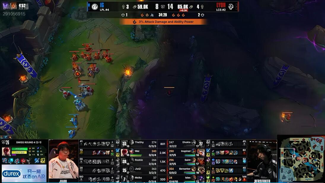 UNIBET IG vs LYON 手感火热 IG能否继续强势